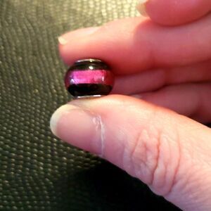 Black and Pink charm  